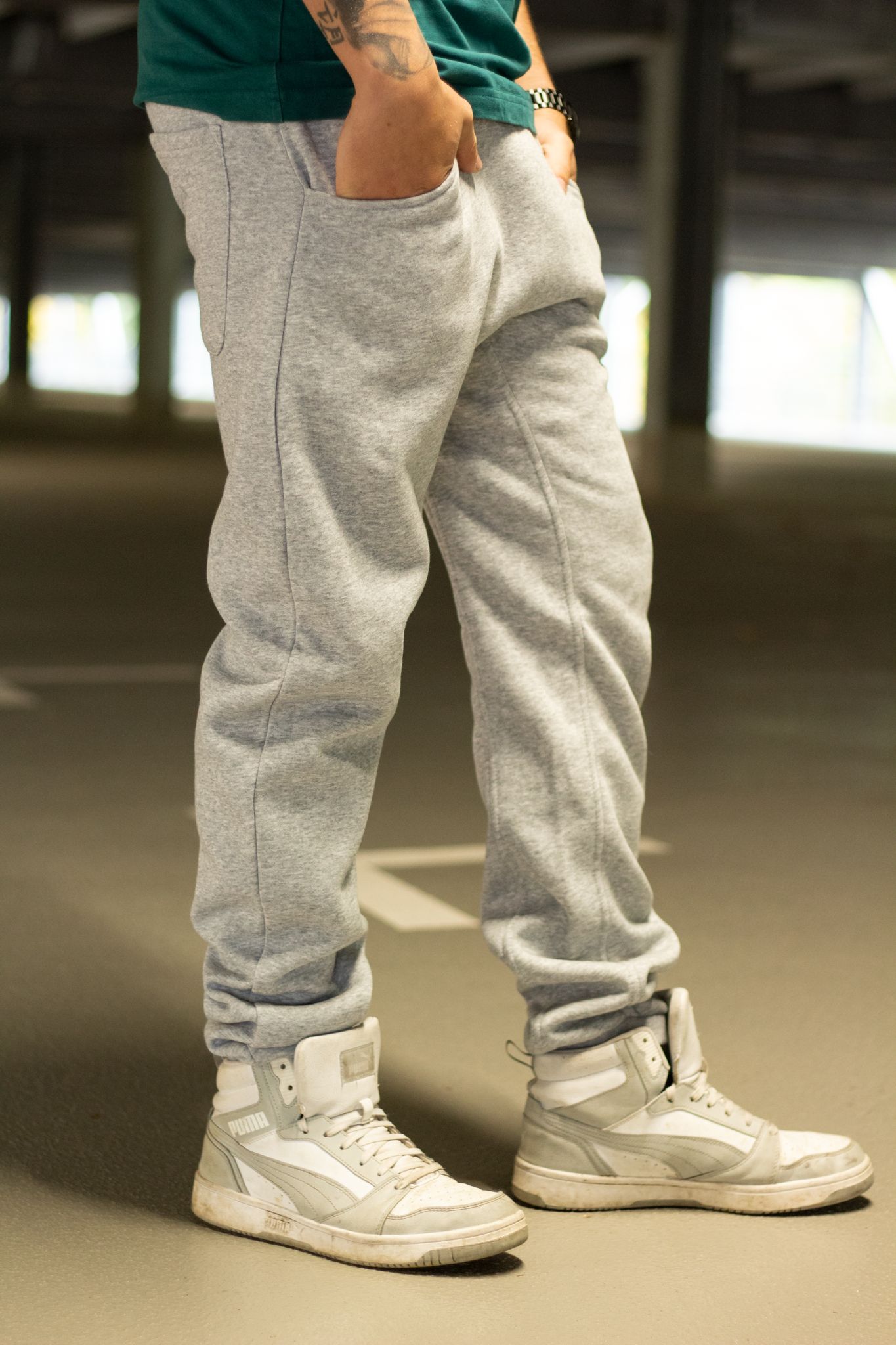 BoostedDevil Sweatpants | Unisex Sweatpants aus Baumwolle/ Polyester | Frontprint