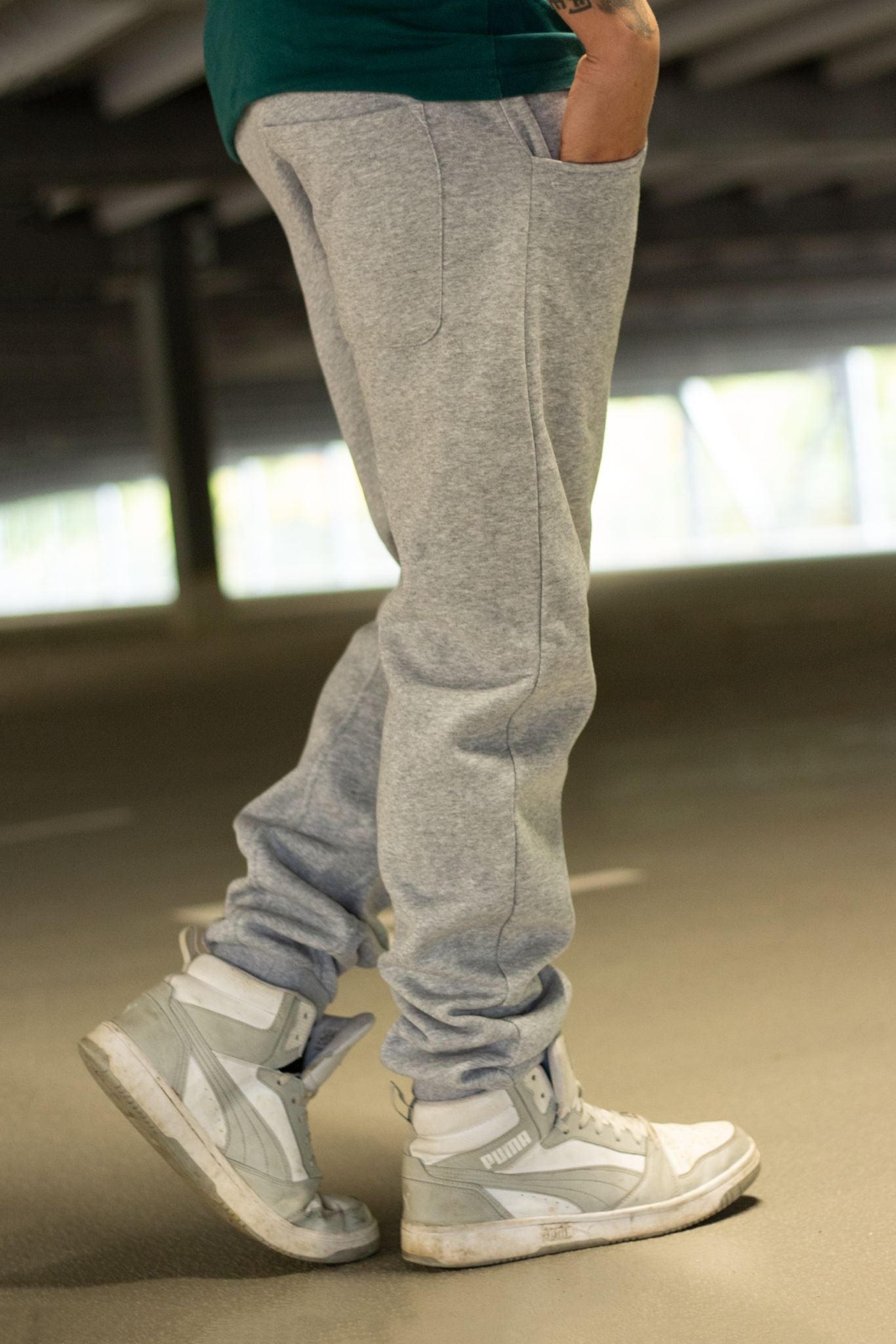 BoostedDevil Sweatpants | Unisex Sweatpants aus Baumwolle/ Polyester | Frontprint