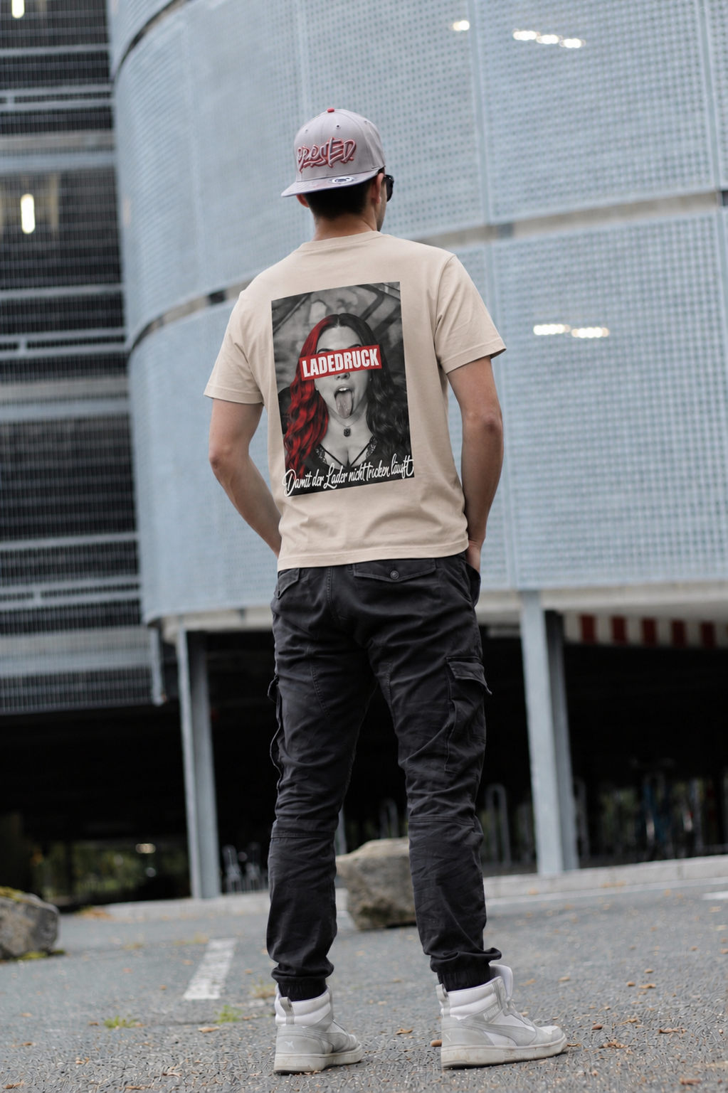 BoostedDevil T-Shirt "LADEDRUCK" | Baumwolle |  Front- und Backprint