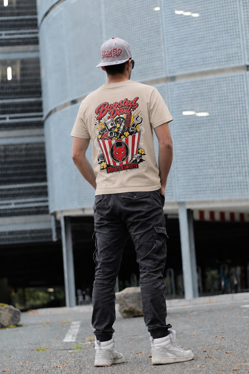 BoostedDevil T-Shirt "SWEETS" | Baumwolle |  Front- und Backprint