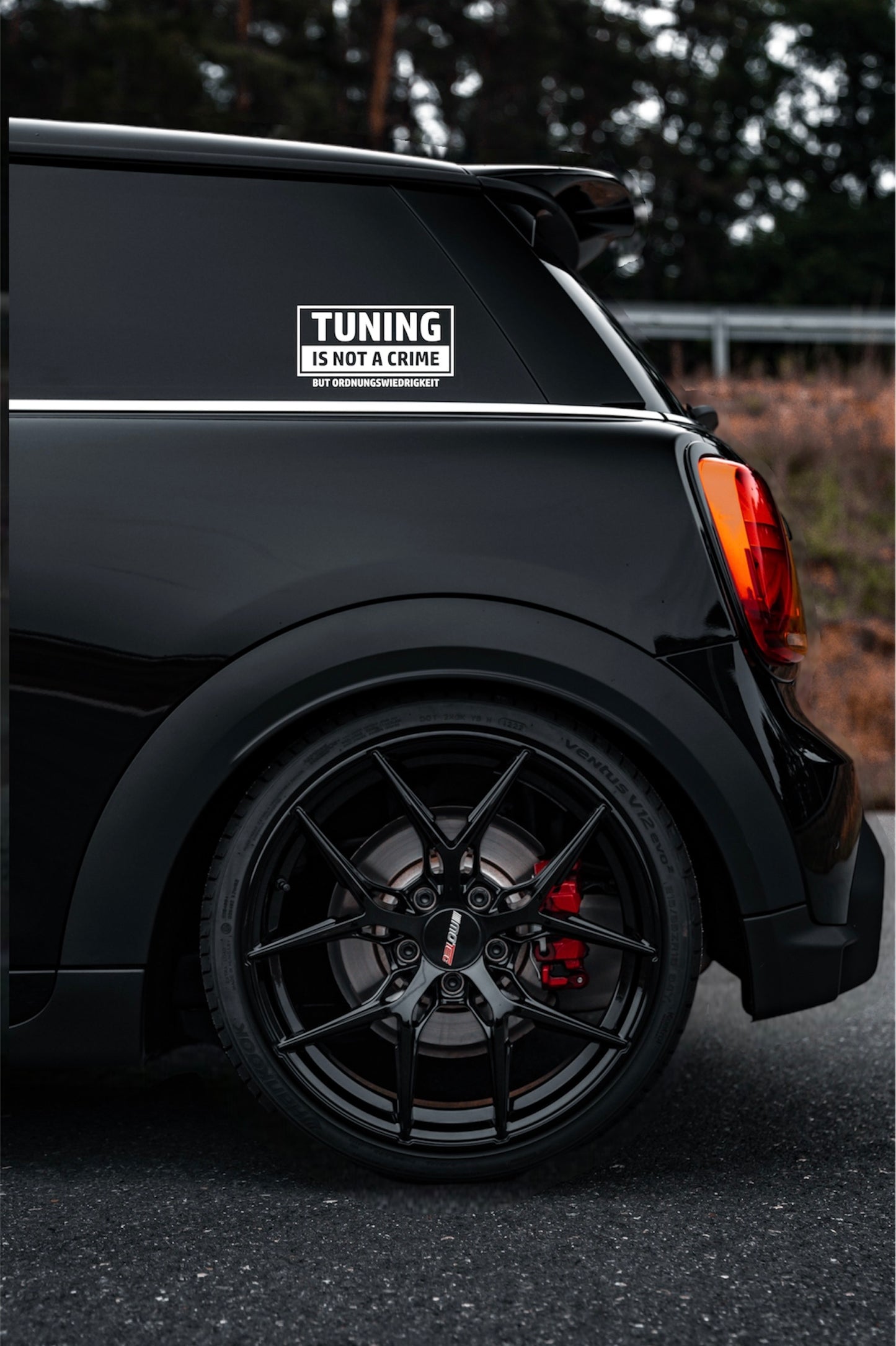 Sticker: TUNING IS NOT A CRIME