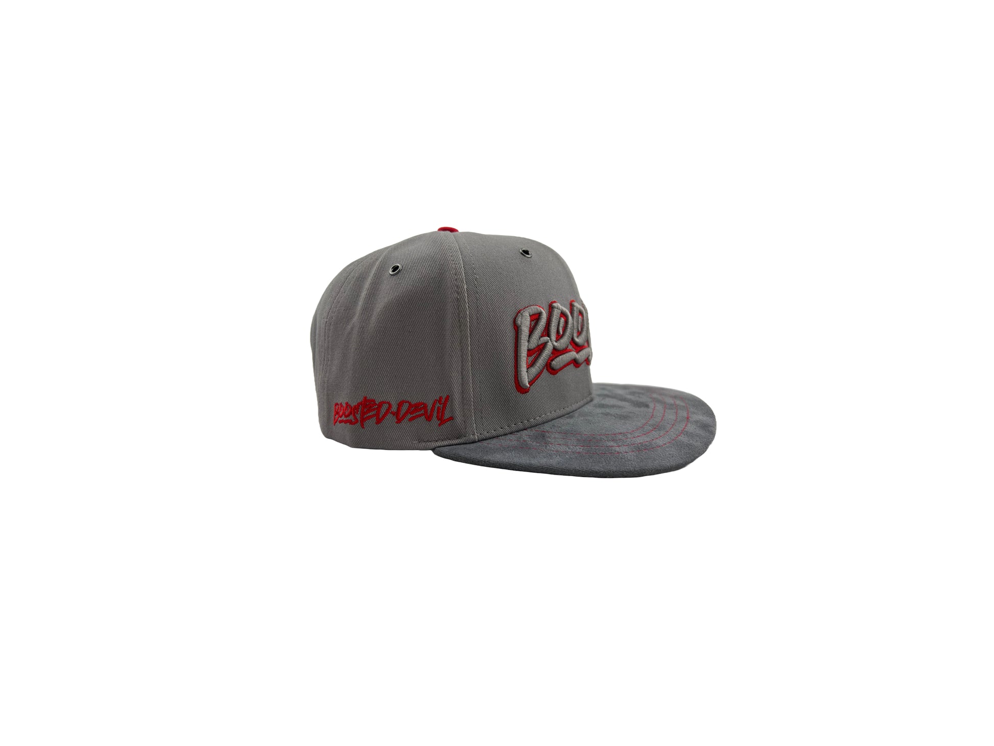 Premium Snapback Cap - Exklusives BOOSTED Design mit Alcantara-Schirm