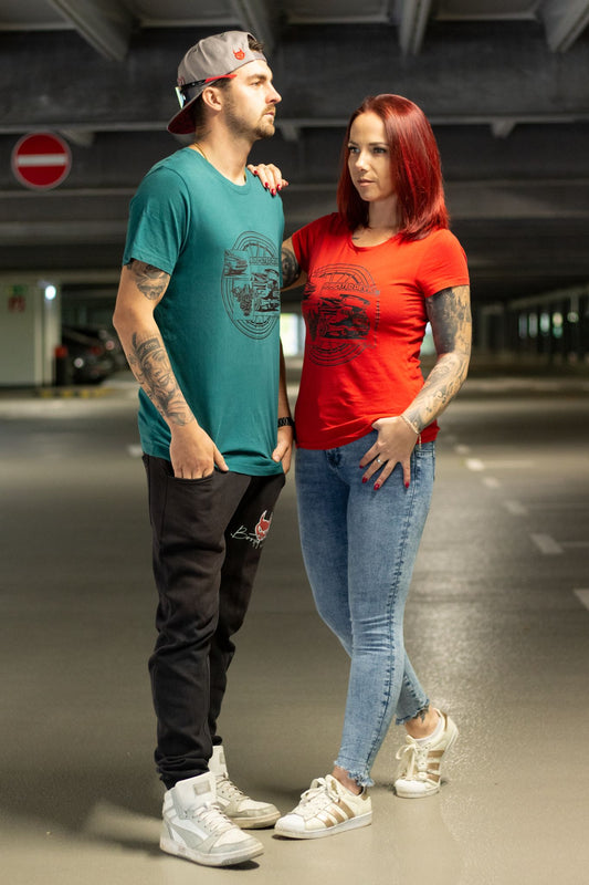 BoostedDevil T-Shirt "VW Golf & Toyota Supra" | Baumwolle |  Front- und Backprint